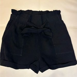 PacSun Black High-Waisted Shorts